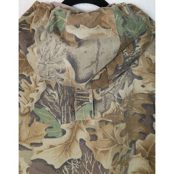 Cabela’s Outdoor Gear Advantage Lightweight Leaf Camo Large Patch Pocket Jacket - Picture 10 of 12
